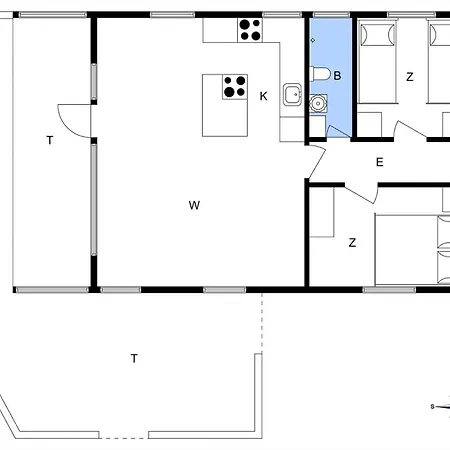 Дом отдыха Sj293-hejls-humlevaenget-19 Hejls